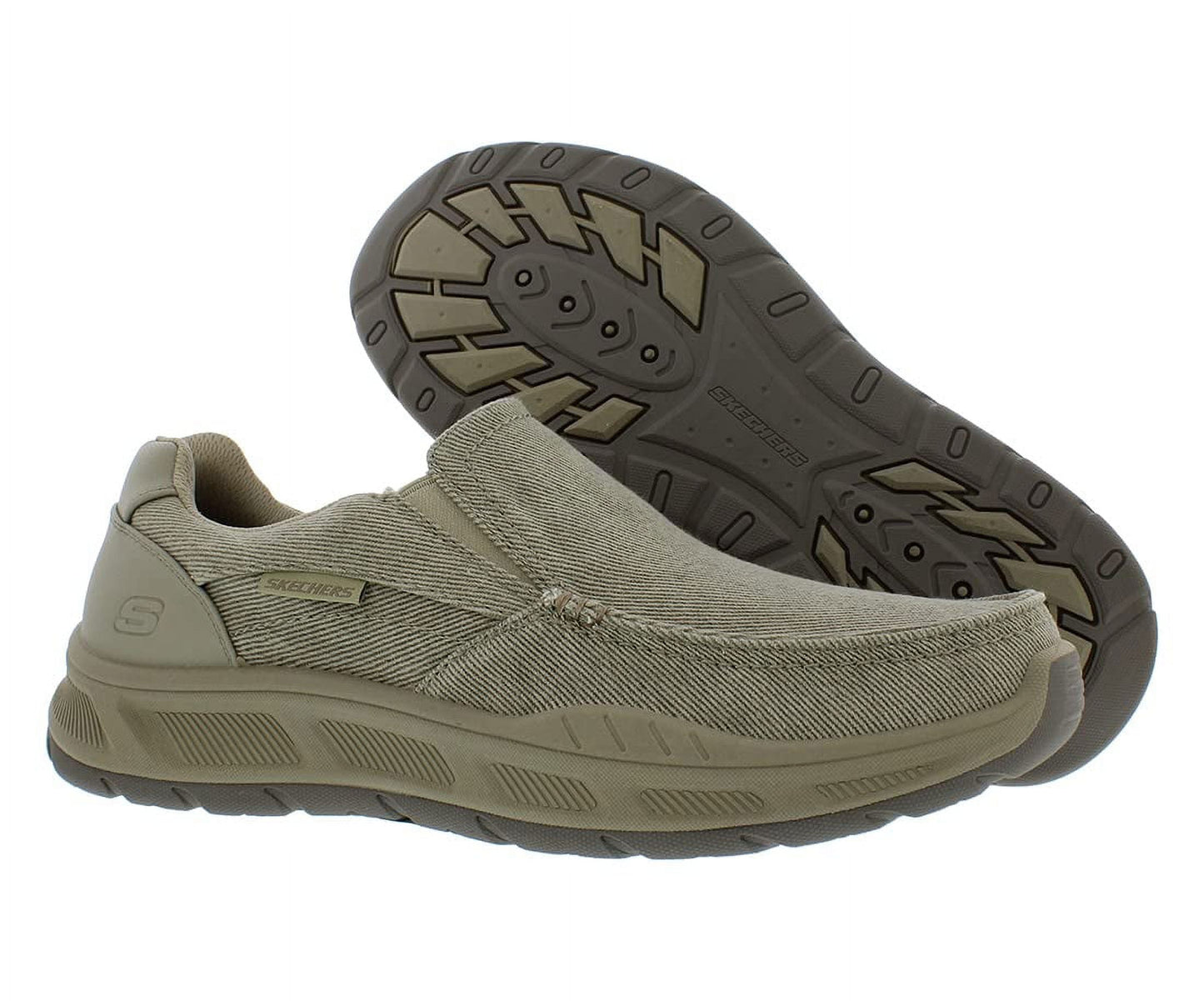 Skechers Men's Cohagen Vierra Relaxed Fit Slip-On Casual Loafer (Wide Width Available)