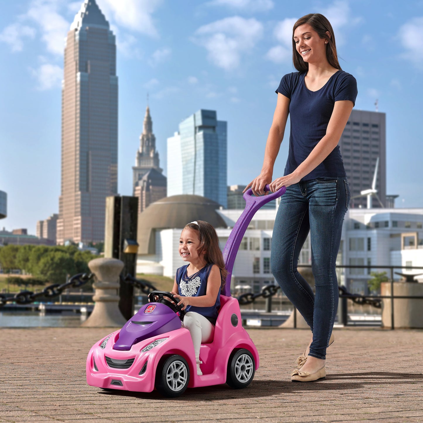 Step2 Pink Push Around Buggy GT Push Car and Toddler Toy for Kids