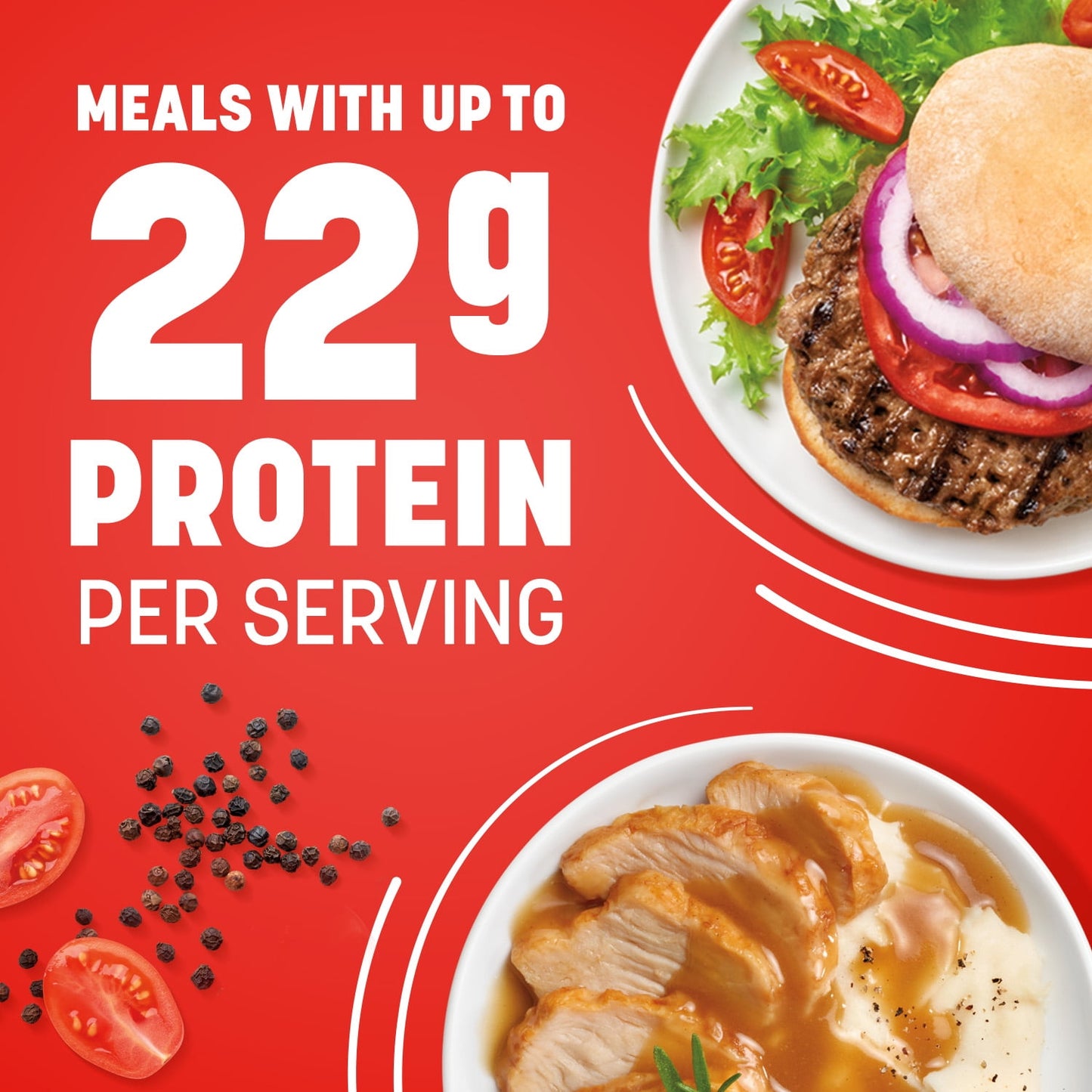 Nutrisystem Meat Lover’s Variety Pack, Frozen Meals with up to 22g of Protein to Support Healthy Weight Loss, 10 Count