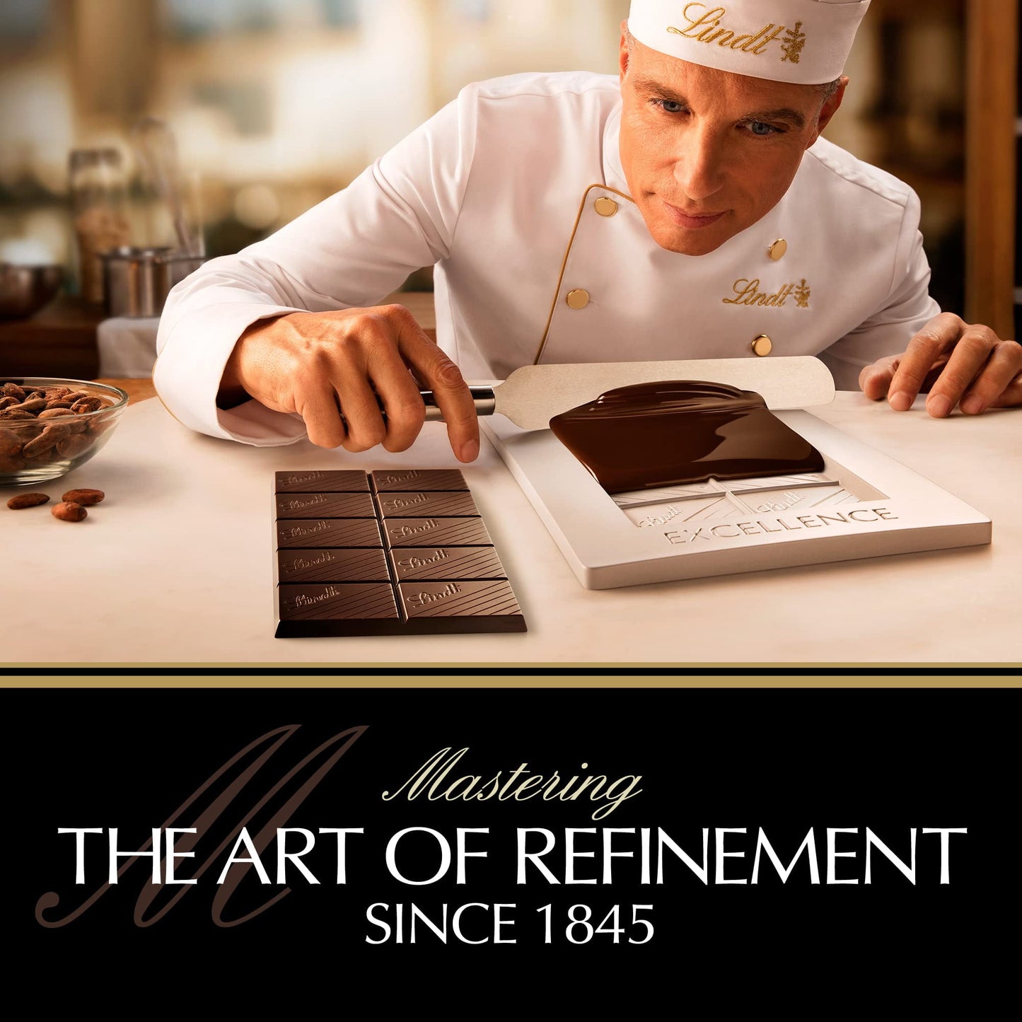 Lindt Excellence Bar, 85% Cocoa Extra Dark Chocolate, Gluten Free, Great for Holiday Gifting, 3.5 Ounce (Pack of 12)