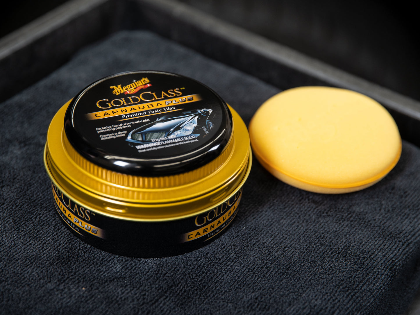 Meguiar's Gold Class Carnauba Plus Premium Paste Wax, 11 oz