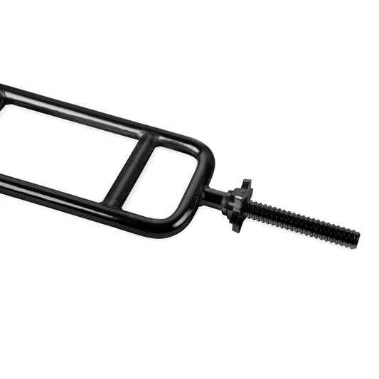 CAP Barbell Standard 1 In. Threaded Tricep Weight Bar with Collars, 34 In., Black