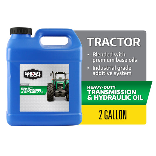 Super Tech Heavy-Duty Tractor Hydraulic & Transmission Fluid, 2 Gallons