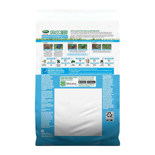 Scotts Turf Builder Grass Seed Kentucky Bluegrass Mix, 2.4 lbs.