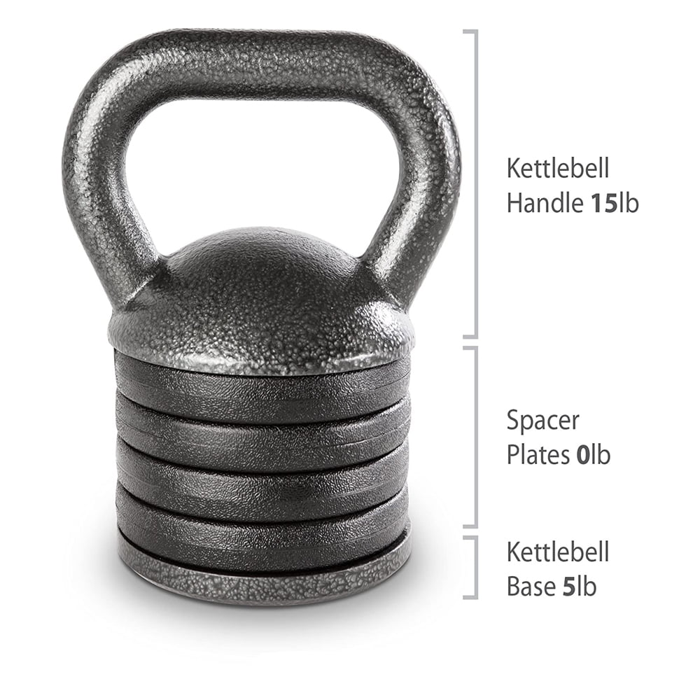 Apex by Marcy Adjustable Cast Iron Kettlebell APKB-5009