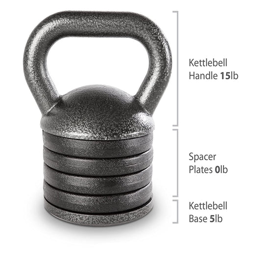 Apex by Marcy Adjustable Cast Iron Kettlebell APKB-5009