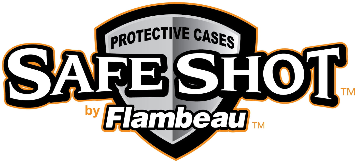 Flambeau Outdoors, 6451SC-1 Safe Shot Field Gun Case, 50.5 inches, Plastic, Black