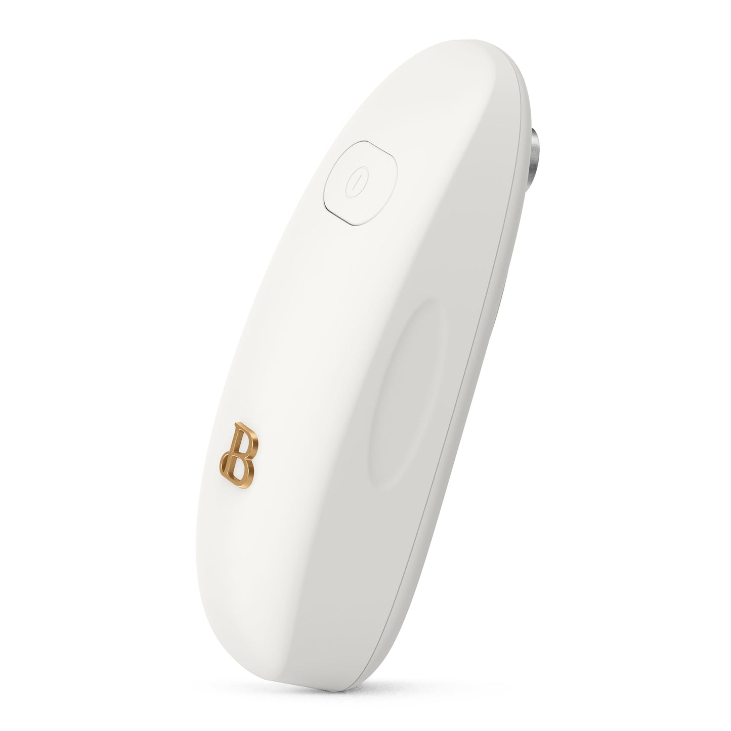 Beautiful Hands-Free Automatic Battery Powered Electric Can Opener, White Icing by Drew Barrymore