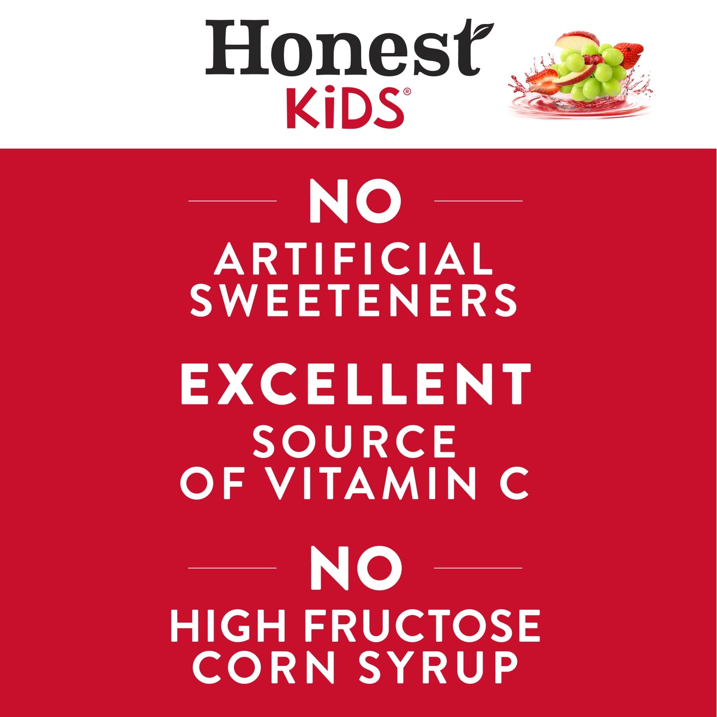 (5 pack) Honest Kids Organic Super Fruit Punch Juice, 6 fl oz, 5 packs of 8 Juice Boxes