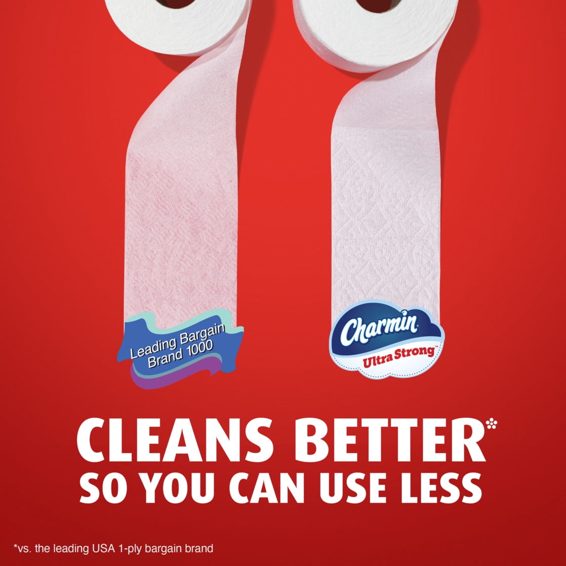 Charmin Ultra Strong Toilet Paper 12 Mega XXL Rolls, 440 Sheets Per Roll