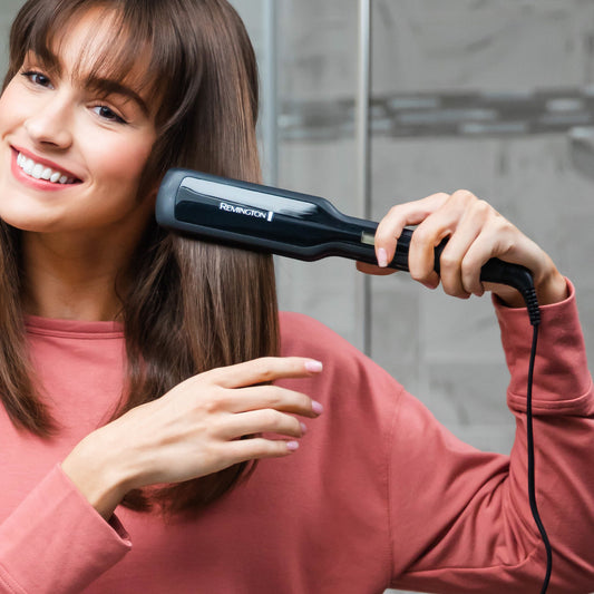 Remington 1 3/4" Titanium Flat Iron Hair Straightener, Anti-Static Technology