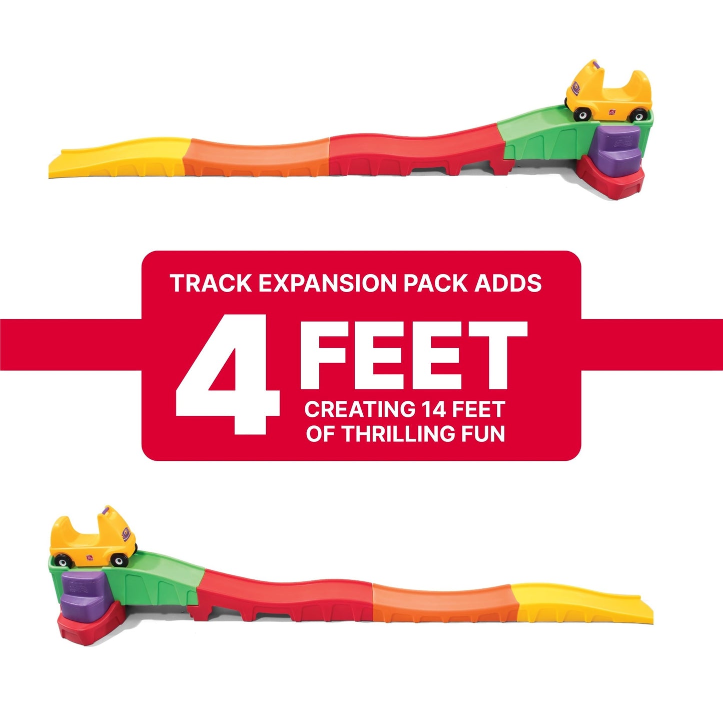Step2  Farther & Faster Coaster Track Expansion Pack First Edition