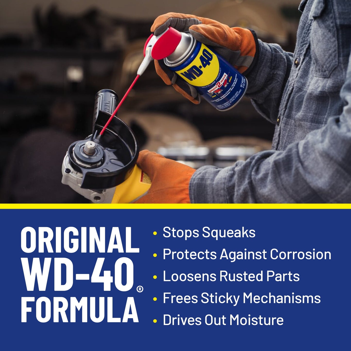 (6 pack) WD-40 Multi-Use Product Lubricant Spray with Smart Straw, 12 oz.