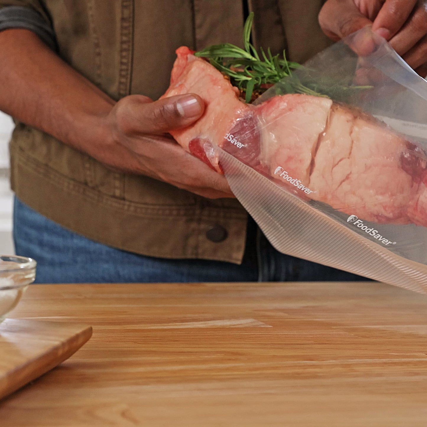 FoodSaver Heavy Duty Vacuum Seal Bags, 1 Quart, 44 Count