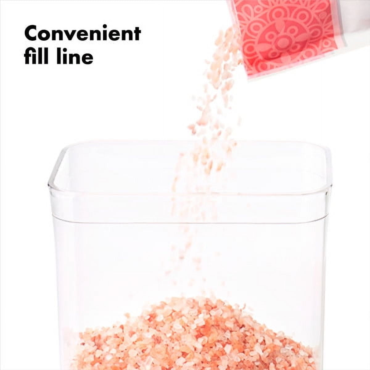 OXO POP Container 6-Piece Bulk Set Food Storage Container, White