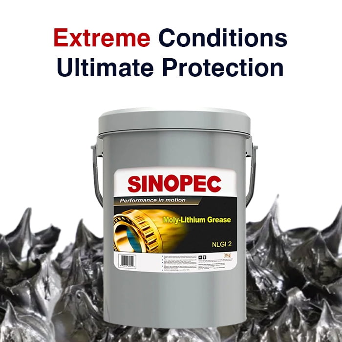 Moly EP-2 Lithium Grease NLGI 2 - 35LB Pail. (5 Gallon) Pail