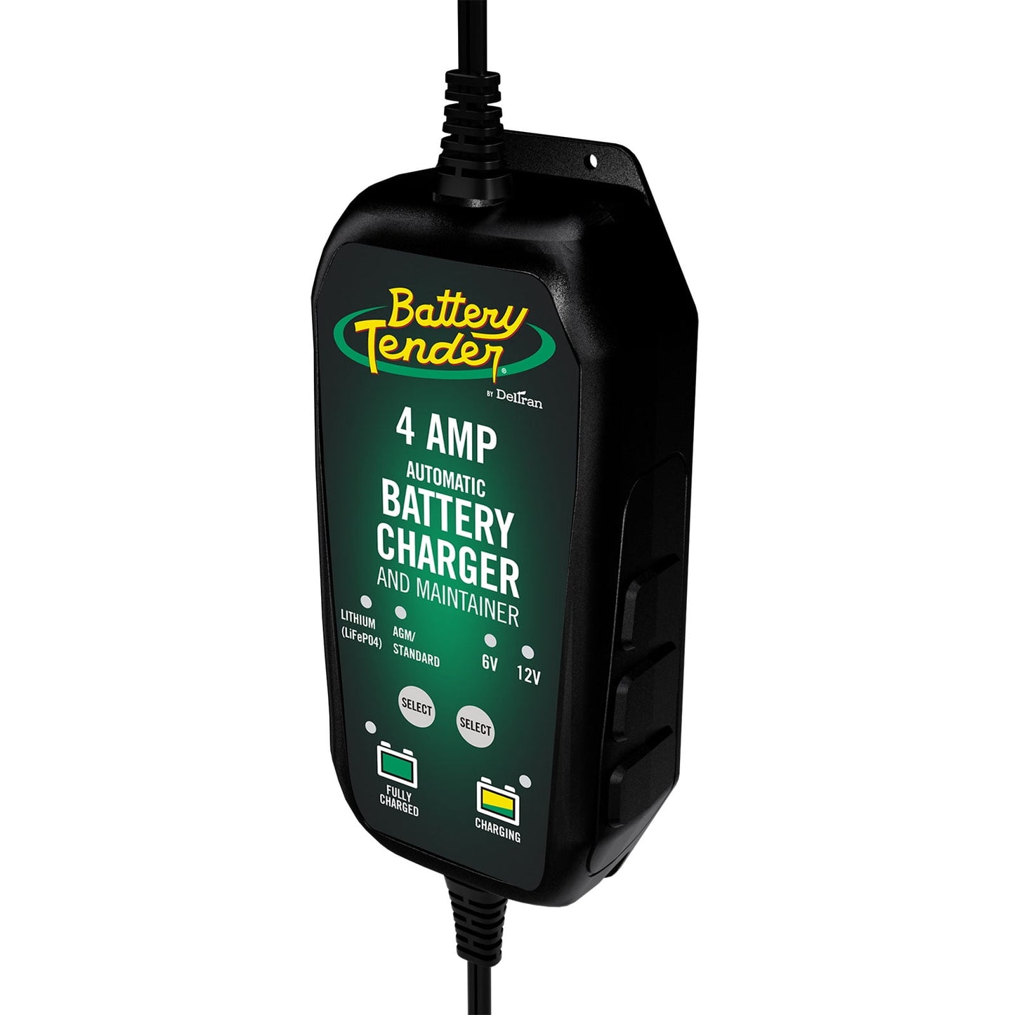 Battery Tender 4 Amp, 6V or 12V Selectable Battery Charger, New