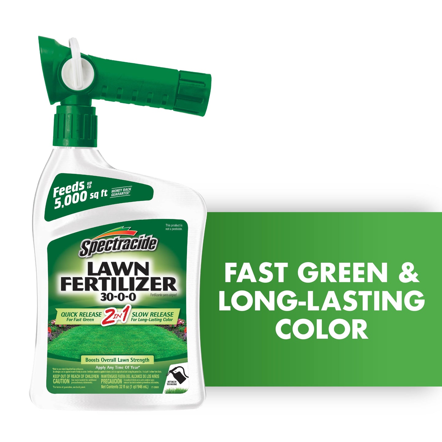 Milorganite Long Lasting All Purpose Lawn Food, 6-4-0 Fertilizer, 32 lb.