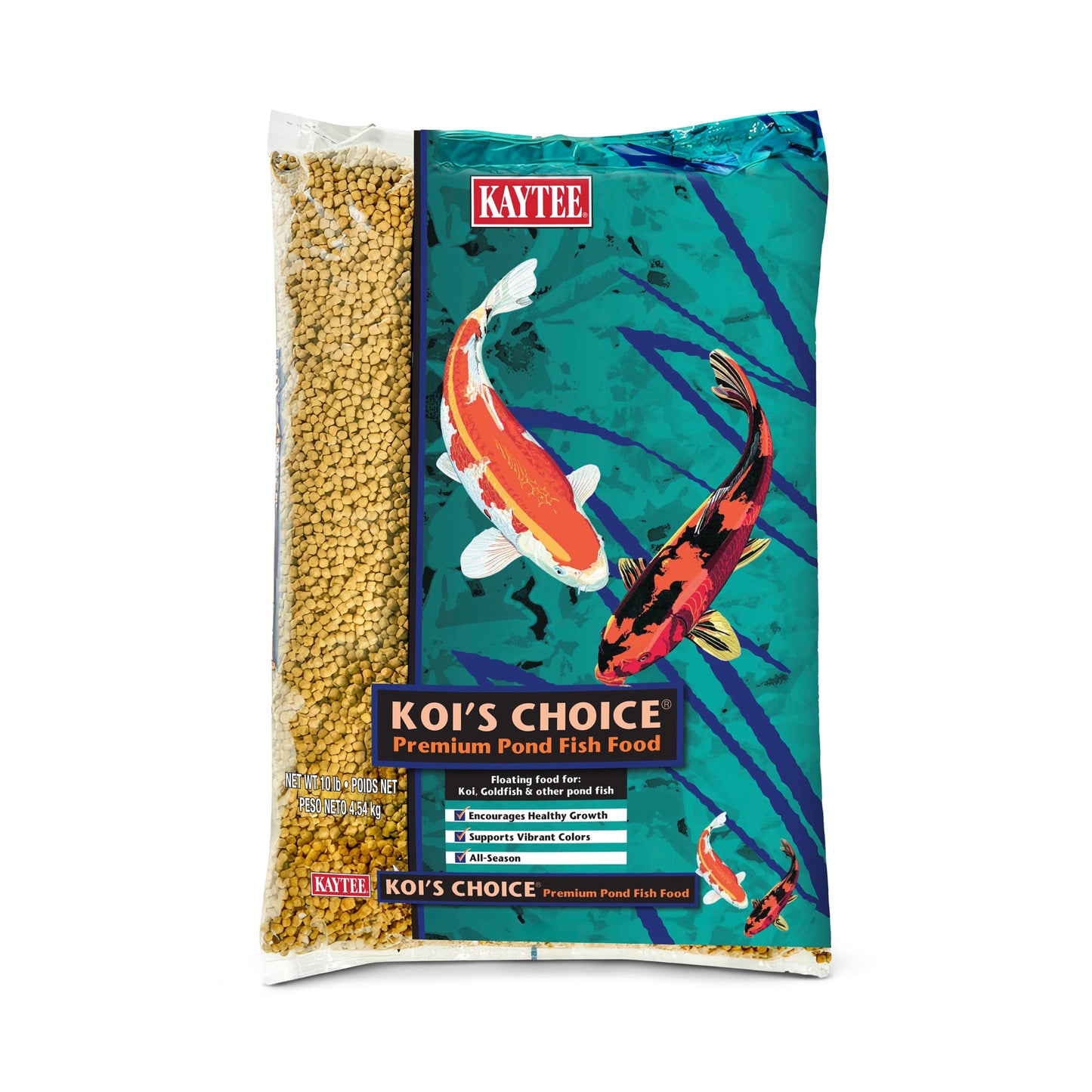 (3 pack) Kaytee Koi's Choice, Floating Fish Food 10 pounds