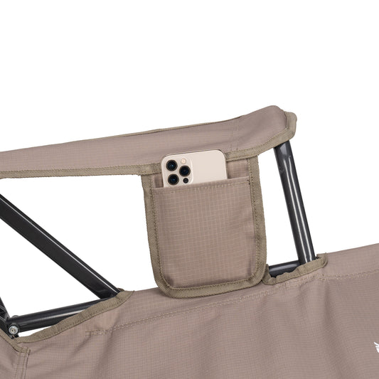 GCI Outdoor Kickback Rocker Low Profile Rocking Camp Chair, Aged Fatigue