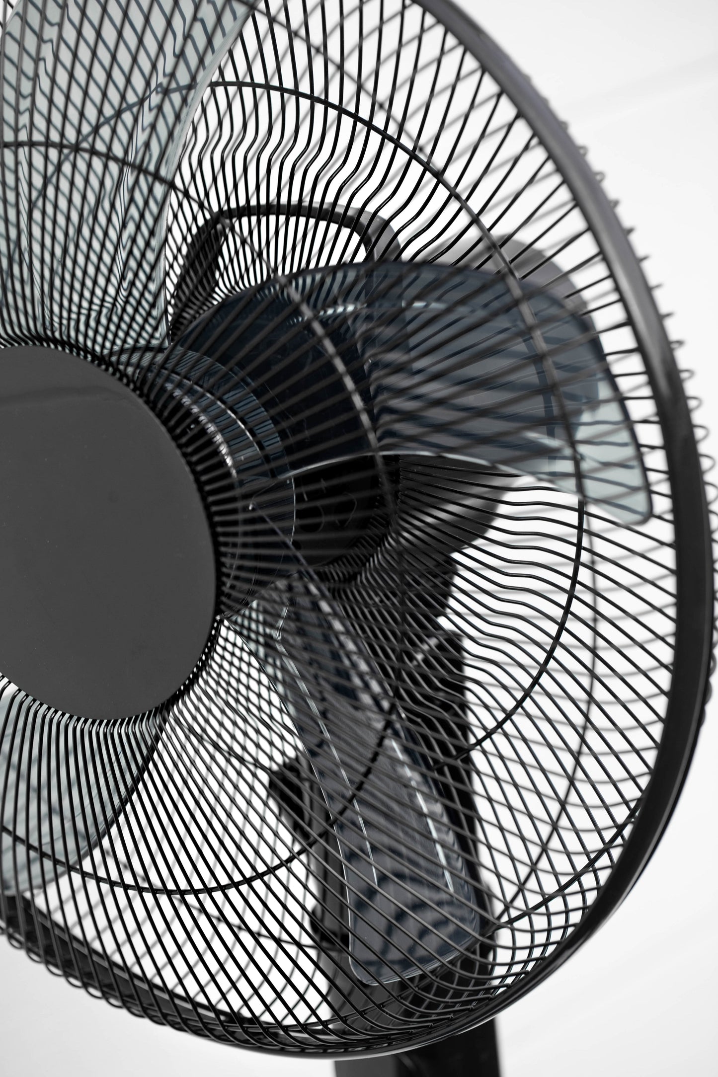 Pelonis 16" 12-Speed Adjustable Height Quiet Pedestal Fan with Digital Display & Remote Control, PSPF18AR40B, New, Black