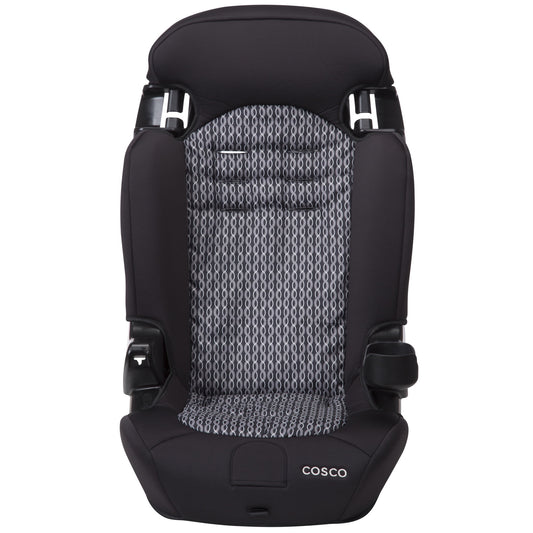 Cosco Kids Finale 2-in-1 Toddler Booster Car Seat, Braided Twine II, Harness Booster Car Seat