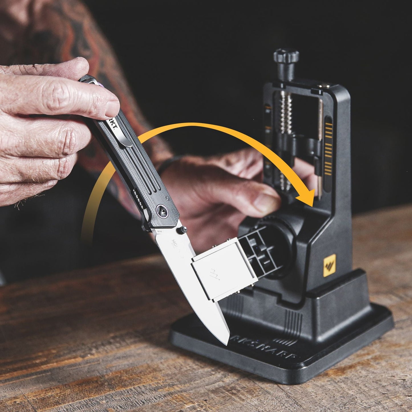 Work Sharp Precision Adjust Knife Sharpener Kit, Sharpens All Pocket and Kitchen Knives with ease & control