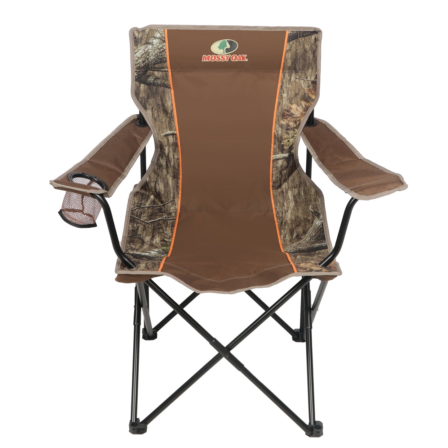 Seina Patriotic Outdoor Foldable Rocking Chair with Armrests, Cup Holder and Side Pocket, 300 lbs Capacity.