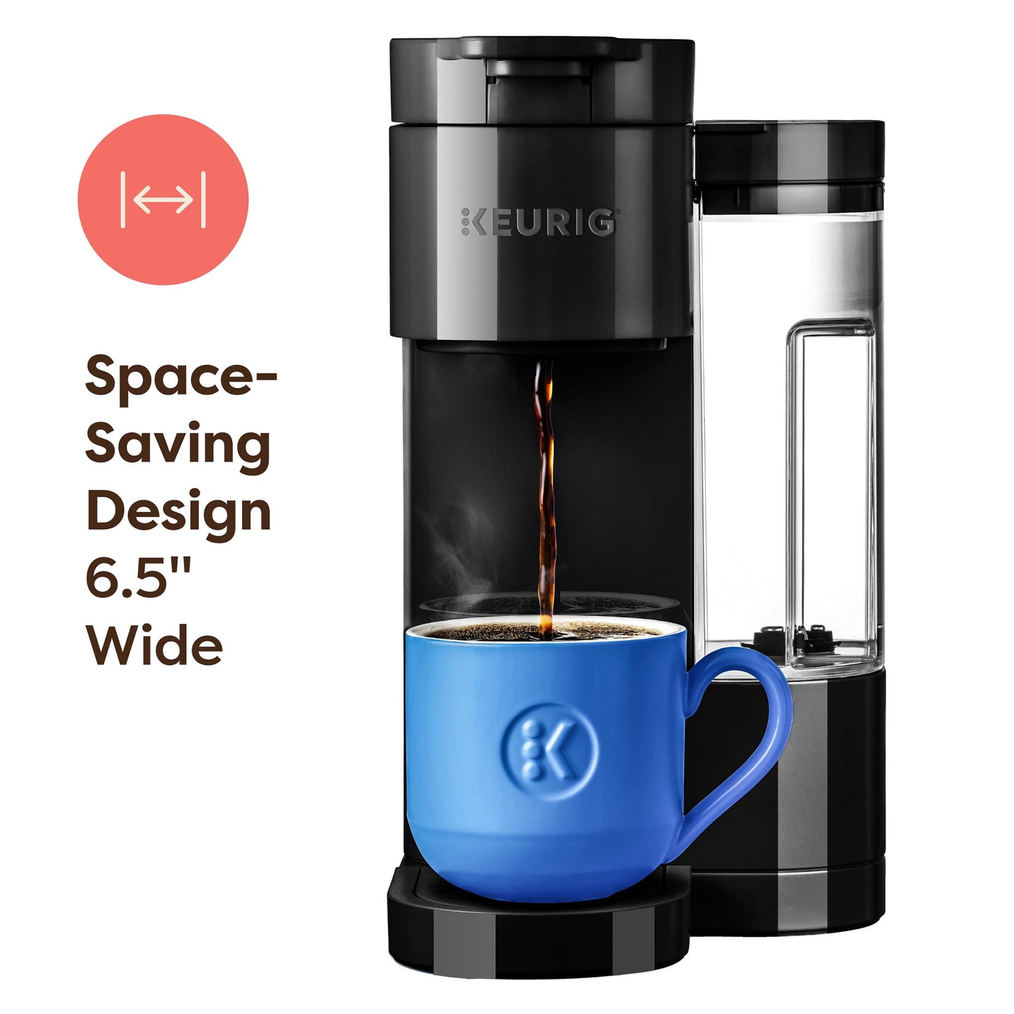 Keurig K-Express Essentials Black Single-Serve K-Cup Pod Coffee Maker