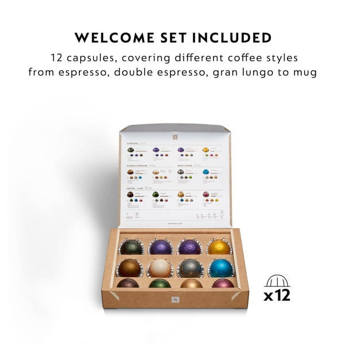 Nespresso VertuoPOP Dark Gray Coffee and Espresso Maker by Breville