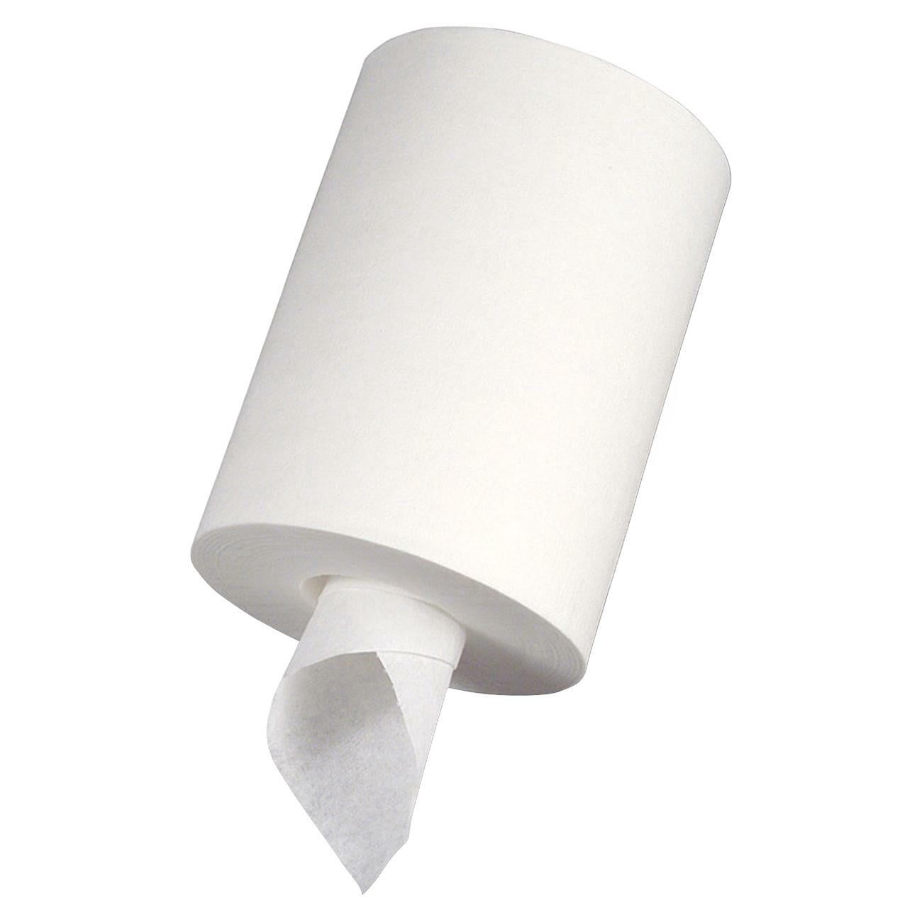 Genuine Joe Solutions Center Pull Paper Towel, White, 600 Sheets