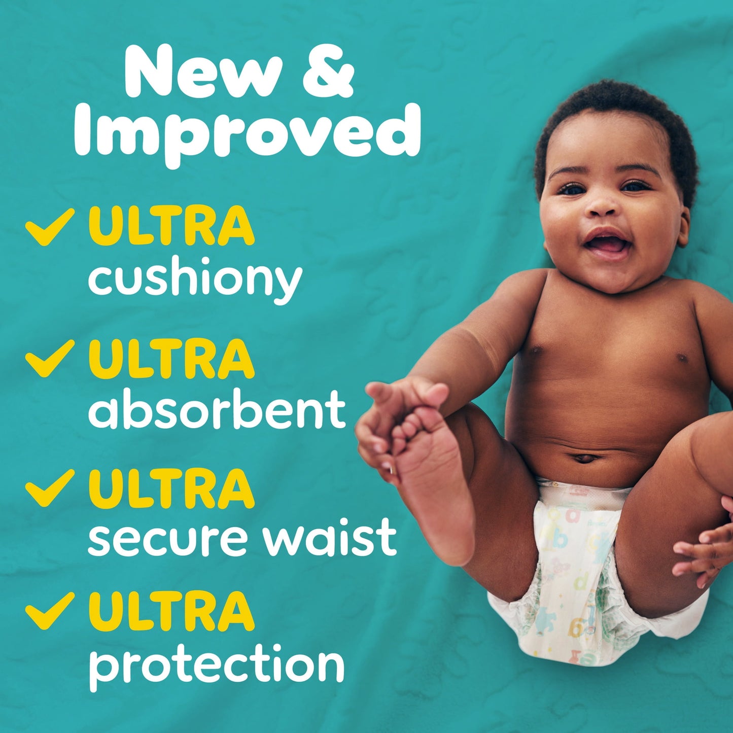 Pampers Baby Dry Diapers Size 5, 128 Count (Select for More Options)