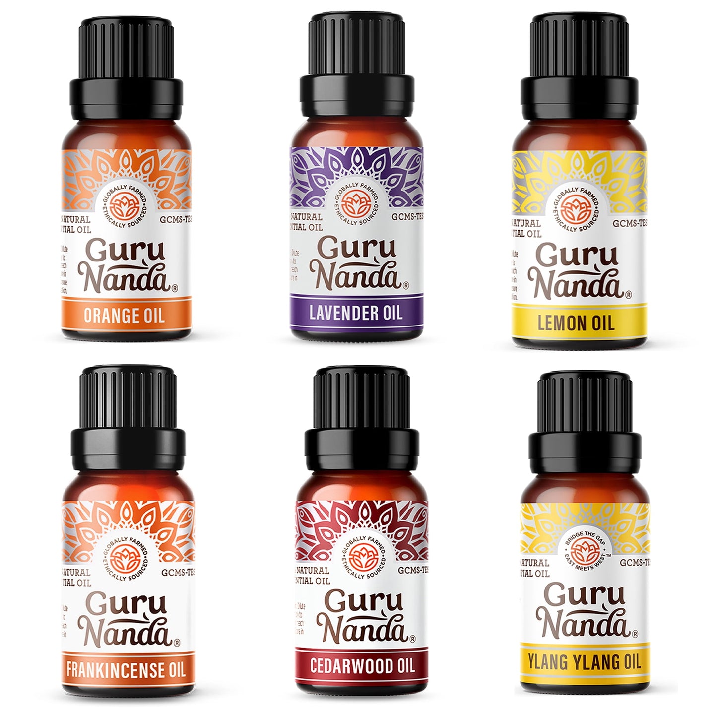 GuruNanda FUNCTIONAL FLORAL EO 6PK