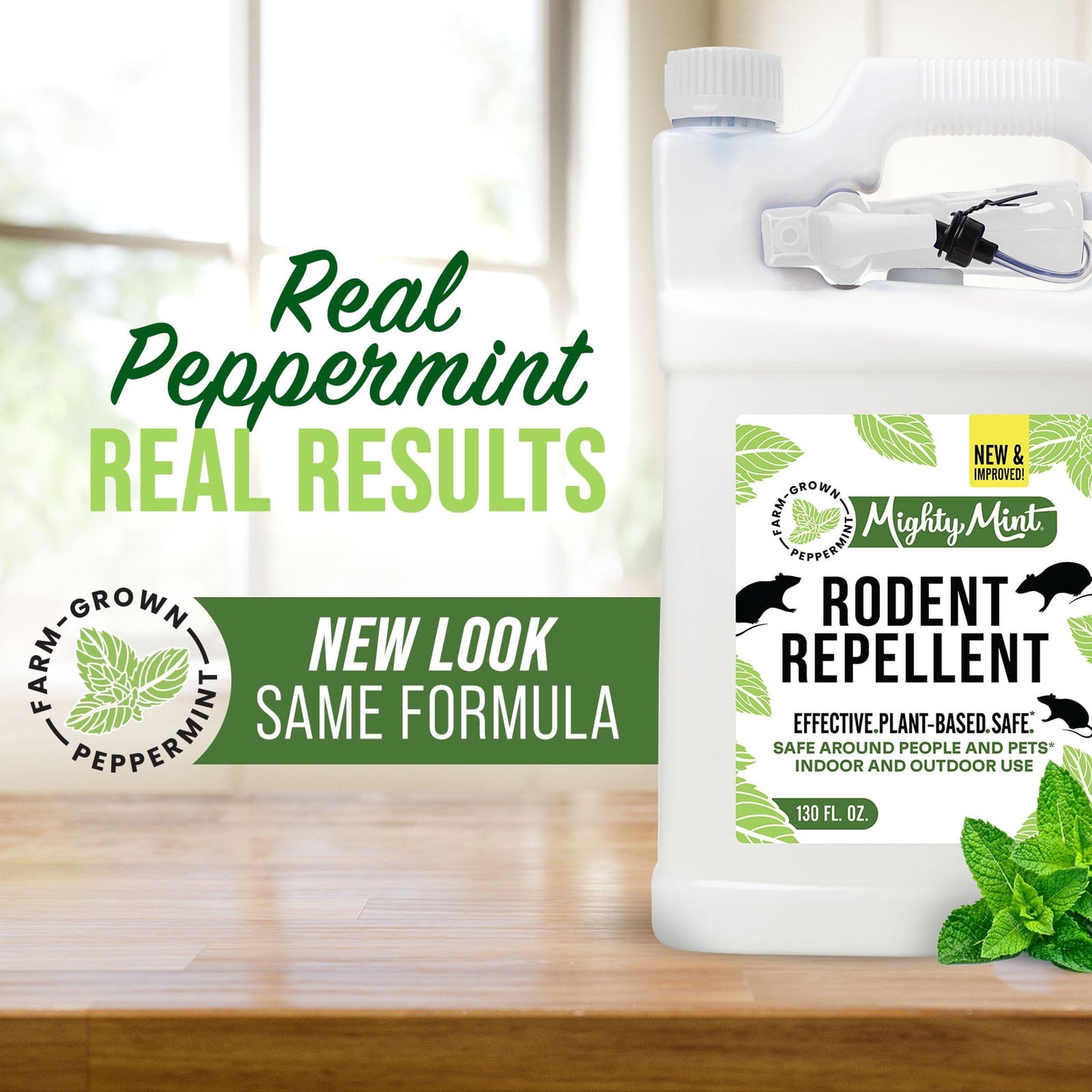 Mighty Mint Rodent Repellent, 130 fl. oz.