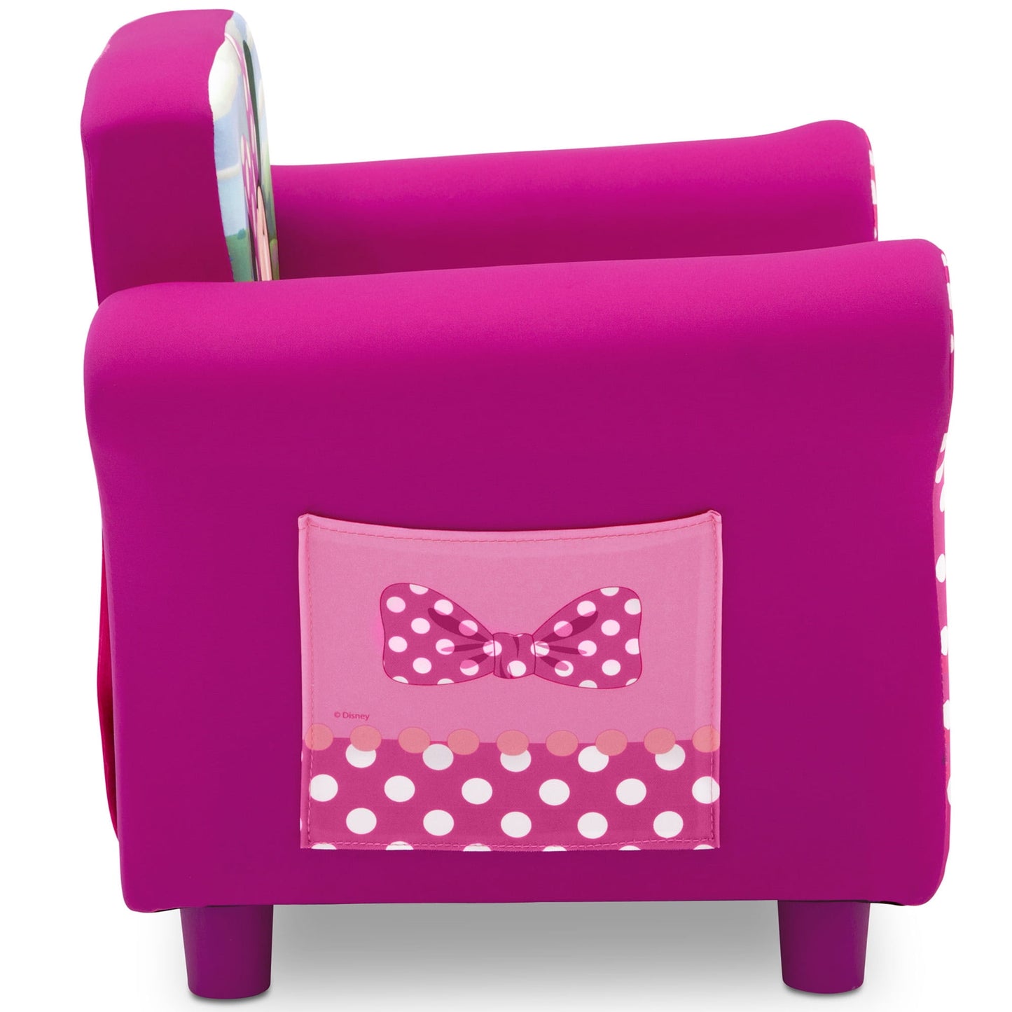 Disney Minnie Mouse Upholstered Chair by Delta Children, Pink