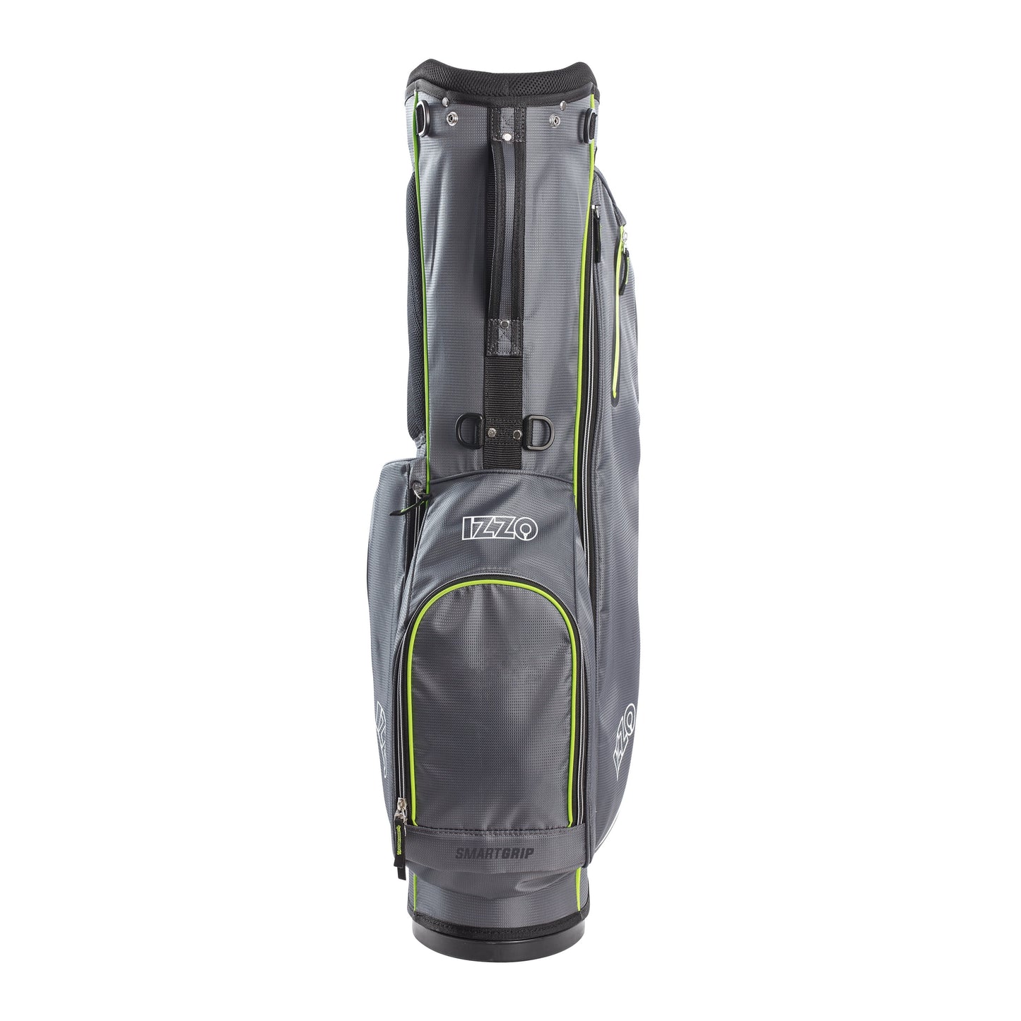 Izzo Golf Ultra-Lite Stand Bag - Grey/Lime, Only 3.2 lbs