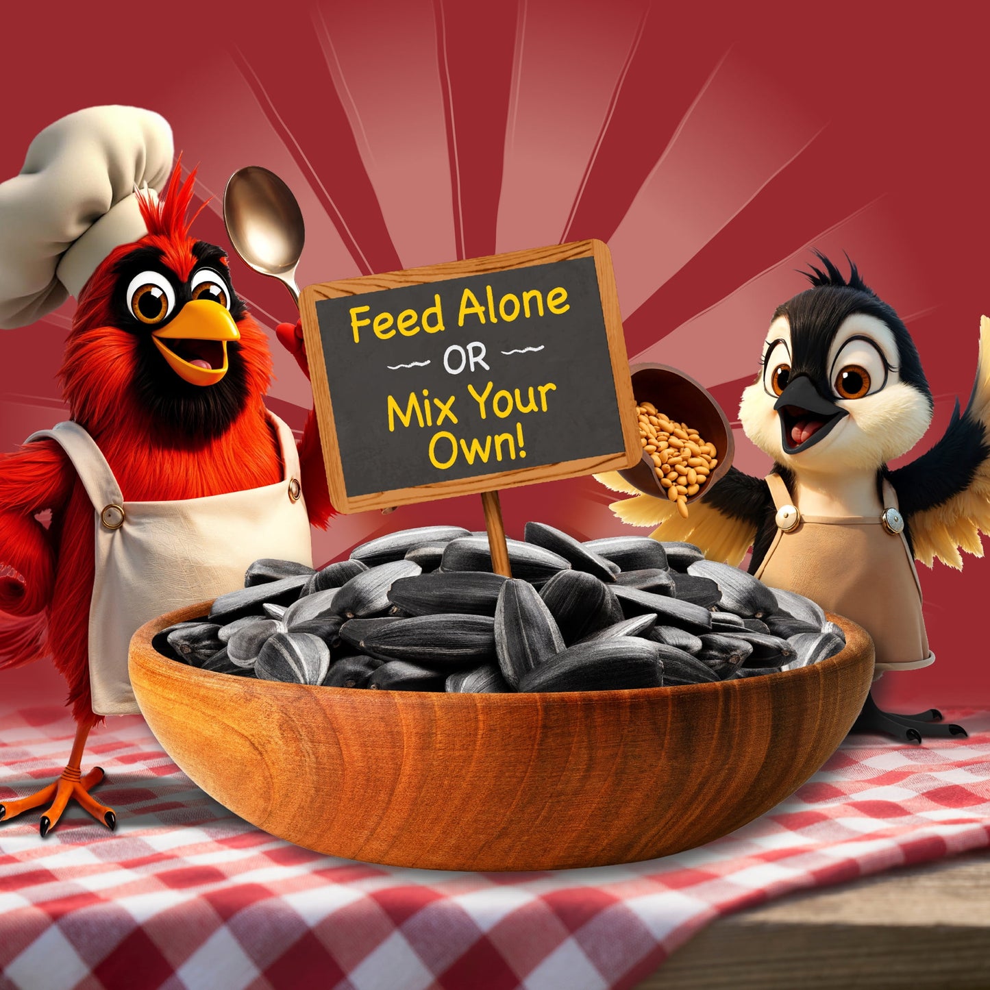 Pennington Recipe Selects Black Oil Sunflower Seed Dry Wild Bird Feed, Bird Food, 40 lb. Bag